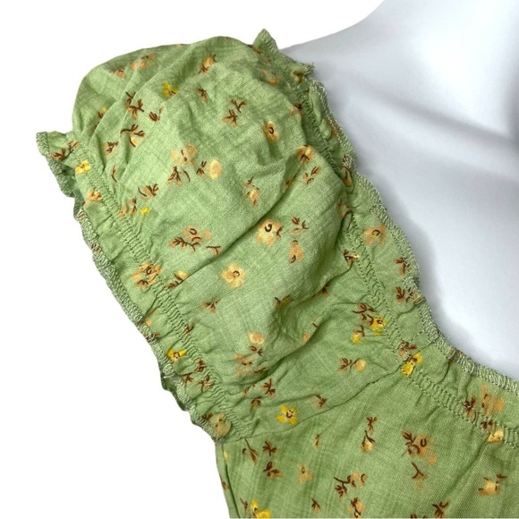 SABO Australia Floral Green Mini Dress - Picture 4 of 7